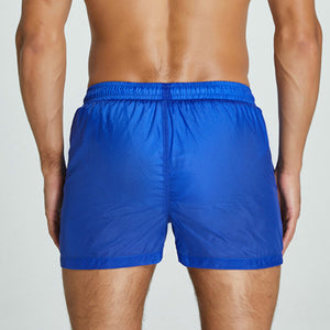 Tulum Transparent Swimwear Sheer Swimming Shorts Men - Royal Blue