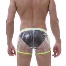 Load image into Gallery viewer, Berlin Transparent Waterproof Beach Shorts lime