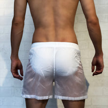 Load image into Gallery viewer, Ibiza Swim Shorts Sheer white