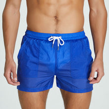Load image into Gallery viewer, Tulum Transparent Swimwear Sheer Swimming Shorts Men - Royal Blue