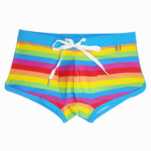 Load image into Gallery viewer, Sylt Swim Hipster Trunks Rainbow Pride Edition