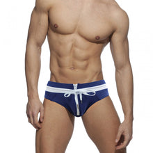 Load image into Gallery viewer, Lisbon Front Zipper Speedo Briefs with Drawstring