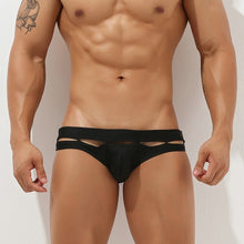 Load image into Gallery viewer, Bali Cut-Out Swim Briefs Black