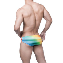Load image into Gallery viewer, Rainbow Speedos Hipster Cut Low Waist